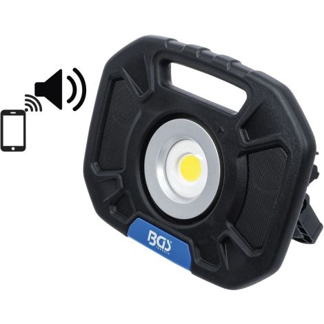 Reflektor roboczy COB-LED | 40 W | ze zintegrowanymi głośnikami - 2