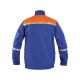 Bluza antystatyczna CXS ENERGETIK MULTI 9043 II męski - niebiesko-pomarańczowy - 3