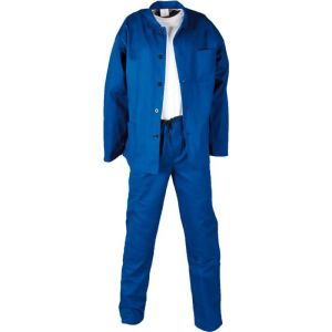 Bluza robocza i spodnie do pasa KLASIK - niebieski - 176-182cm