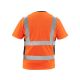 Koszulka CXS EXETER męska ostrzegawcza - pomarańczowy - 3