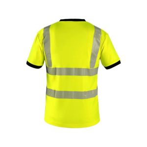 Koszulka CXS RIPON ostrzegawcza męska - żółto-czarny - 2