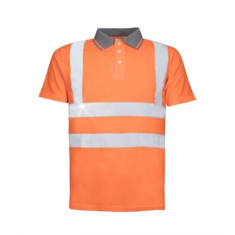 Koszulka polo HI-VIZ REF202 - pomarańczowy
