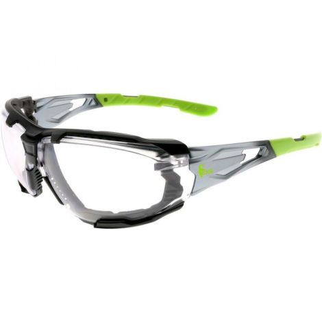 Okulary CXS-OPSIS TIEVA przezroczyste szkła - czarno-zielony
