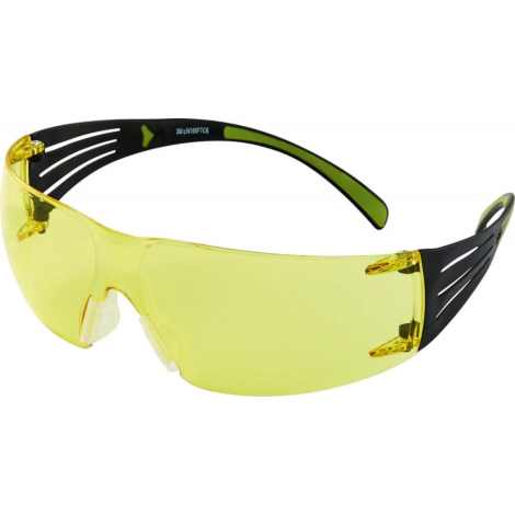 Okulary ochronne z powłoką odporną na zarysowania / zaparowanie, żółte soczewi SF403AS/AF-EU 3M kod: 7100078986