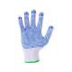 Rękawice CXS FALO tekstylne biało-niebieski - 3