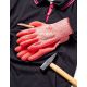 Rękawice powlekane ARDON NATURE TOUCH z blistrem - różowe - 3