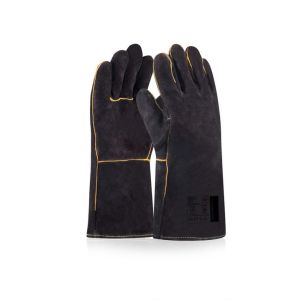 Rękawice spawalnicze 4MIG Black 10/XL