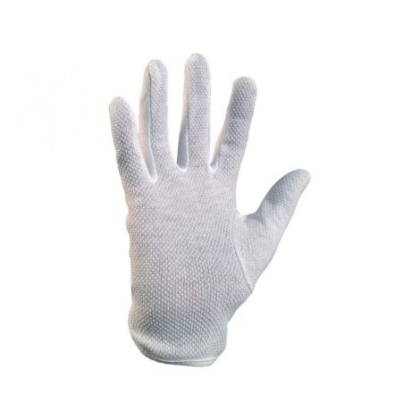 Rękawice tekstylne MAWA z PVC kropkami - 2