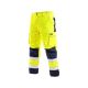 Spodnie CARDIFF męskie ostrzegawcze zimowe - żółty