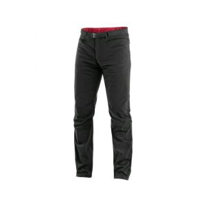 Spodnie CXS OREGON męskie letnie - czarno-czerwony