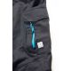 Spodnie do pasa FLORET - czarno-niebieski - 5