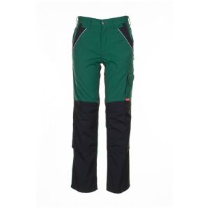 Spodnie do pasa PLALINE - zielony/czarny