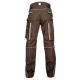 Spodnie do pasa URBAN+ - brązowy - 183-190cm - 4