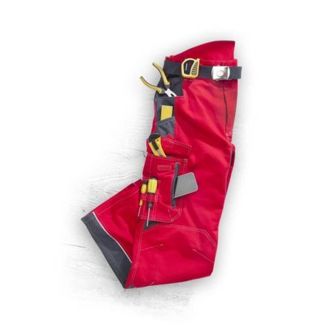 Spodnie do pasa VISION 02 - czerwono-szary - 170-175cm - 2