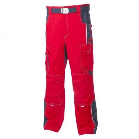 Spodnie do pasa VISION 02 - czerwono-szary - 176-182cm