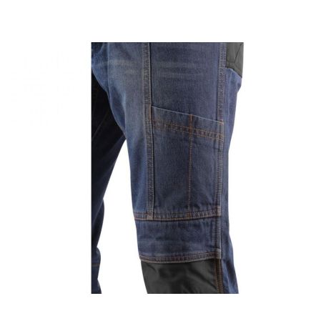 Spodnie jeans NIMES I męskie - czarno-niebieski - 3