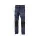 Spodnie jeans NIMES I męskie - czarno-niebieski - 2