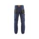 Spodnie jeans NIMES I męskie - czarno-niebieski - 3