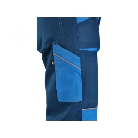 Spodnie ogrodniczki CXS LUXY ROBIN męskie - granatowo-niebieski - 4