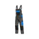 Spodnie ogrodniczki CXS PHOENIX CRONOS męskie 170-176cm - szaro-niebieski