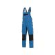 Spodnie ogrodniczki robocze CXS STRETCH 170-176cm męskie - niebiesko-czarny