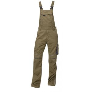 Spodnie ogrodniczki SUMMER - khaki - XL - 183-190cm