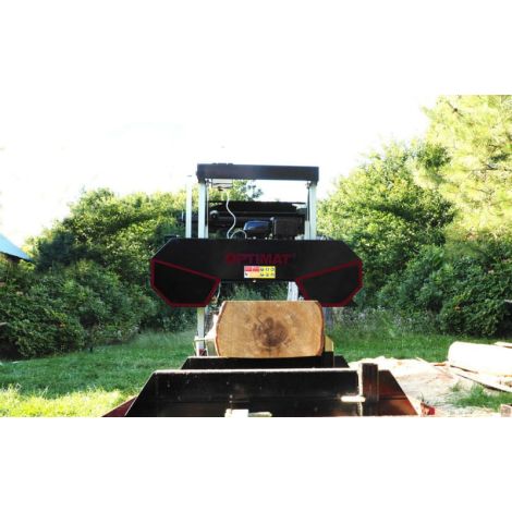 Trak taśmowy spalinowy Timberland o wymiarach toru 4000 x 900 mm Optimat kod: TMG 660S - 5