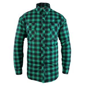 Koszula ocieplana BONO - zielony