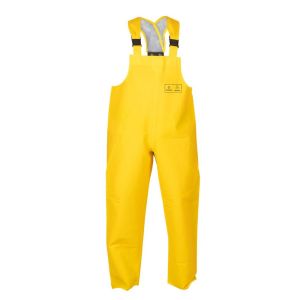 Spodnie ogrodniczki model 001 - żółty