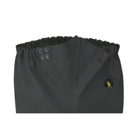 Spodnie wędkarskie do pasa z kaloszem SP03 - czarny - 4