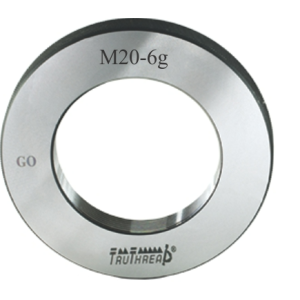 Sprawdzian gwintowy pierścieniowy GO 6G DIN13 M2,5 x 0,45 mm -  TruThread kod: R MI 00025 045 6G GR