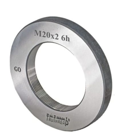 Sprawdzian pierścieniowy do gwintu GO 6G DIN13 M22 x 2 mm - TruThread kod: R MI 00022 200 6G GR