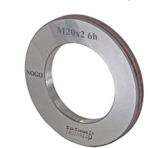 Sprawdzian pierścieniowy do gwintu NOGO 6E DIN13 M22 x 1,5 mm - TruThread kod: R MI 00022 150 6E NR