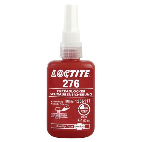 Loctite 276 - 50 ml Klej anaerobowy o wysokiej wytrzymałości do gwintów zakres do M20 kod: 1266117