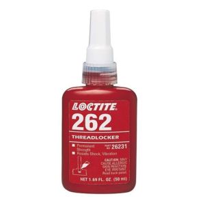 Loctite 262 - 250 ml Klej anaerobowy o wysokiej wytrzymałości do gwintów zakres od M5 do M36 kod: 246360