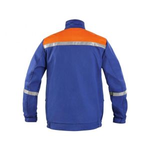 Bluza antystatyczna CXS ENERGETIK MULTI 9043 II męski - niebiesko-pomarańczowy - 2