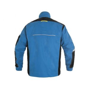 Bluza CXS STRETCH męska skrócona 170-176cm - niebiesko-czarny - 2