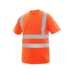 Koszulka CXS LIVERPOOL męska ostrzegawcza - pomarańczowy
