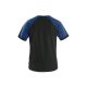 Koszulka CXS OLIVER męska - czarno-niebieski - 3