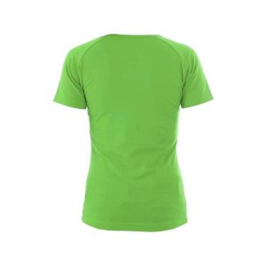 Koszulka ELLA damska V dekolt krótki rękaw - zielony - 2