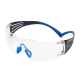 Okulary ochronne 3M SecureFit 400 odporne na zaparowanie/zarysowanie, przezroczyste soczewki, SF401SGAF-BLU-EU