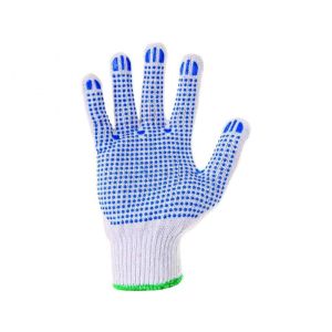 Rękawice CXS FALO tekstylne biało-niebieski - 2