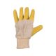 Rękawice DETA maczanymi w żółtym uszorstnionym lateksie - 10