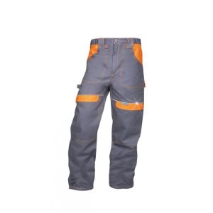 Spodnie do pasa COOL TREND - szaro-pomarańczowy - 176-182cm