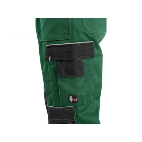 Spodnie do pasa CXS ORION TEODOR męskie - zielono-czarny - 3