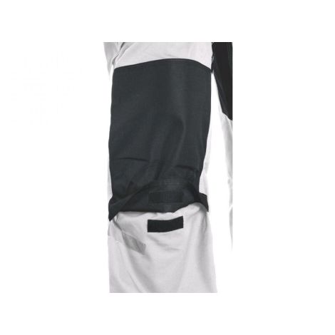 Spodnie do pasa CXS STRETCH męskie - biały-szary - 3