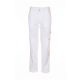Spodnie do pasa męskie HIGHLINE 2327 - biały/biały/żółty - 2