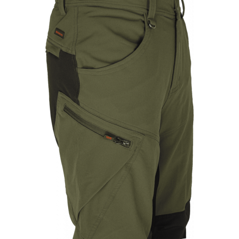 Spodnie robocze do pasa FOBOS green/black - 3