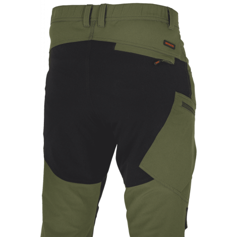 Spodnie robocze do pasa FOBOS green/black - 4