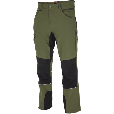 Spodnie robocze do pasa FOBOS green/black